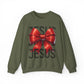 JESUS Unisex Heavy Gildan Blend™ Crewneck Sweatshirt.