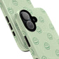 Green Smiley Face Magnetic iPhone Case