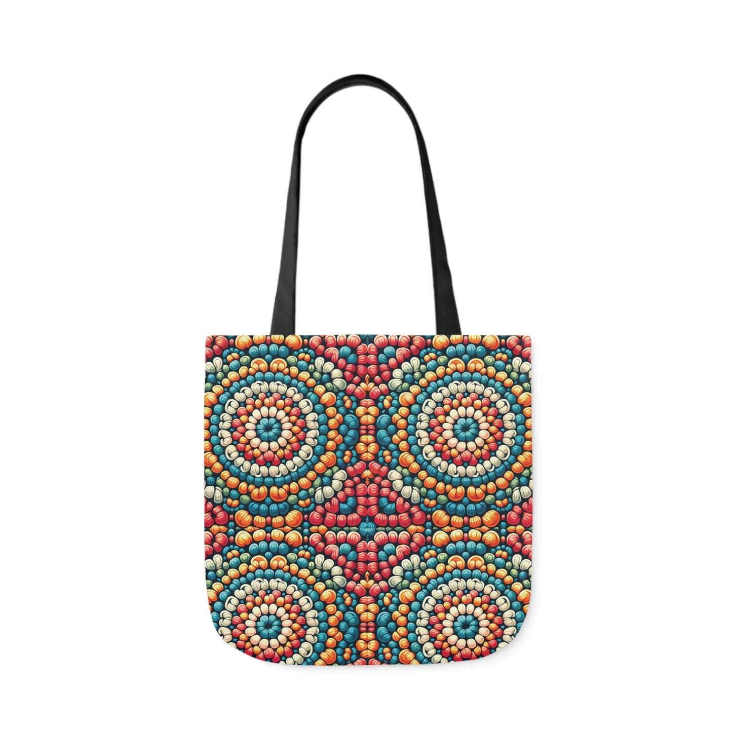 Kaleidoscope Canvas Tote Bag