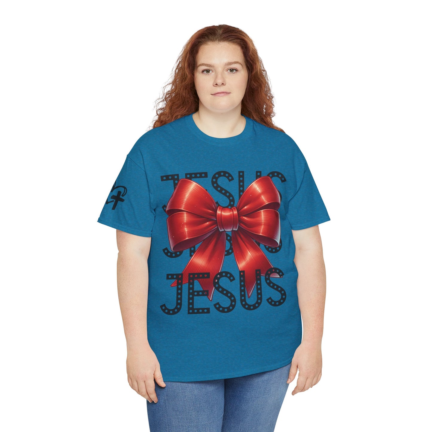 JESUS Unisex Heavy Gildan Cotton Tee