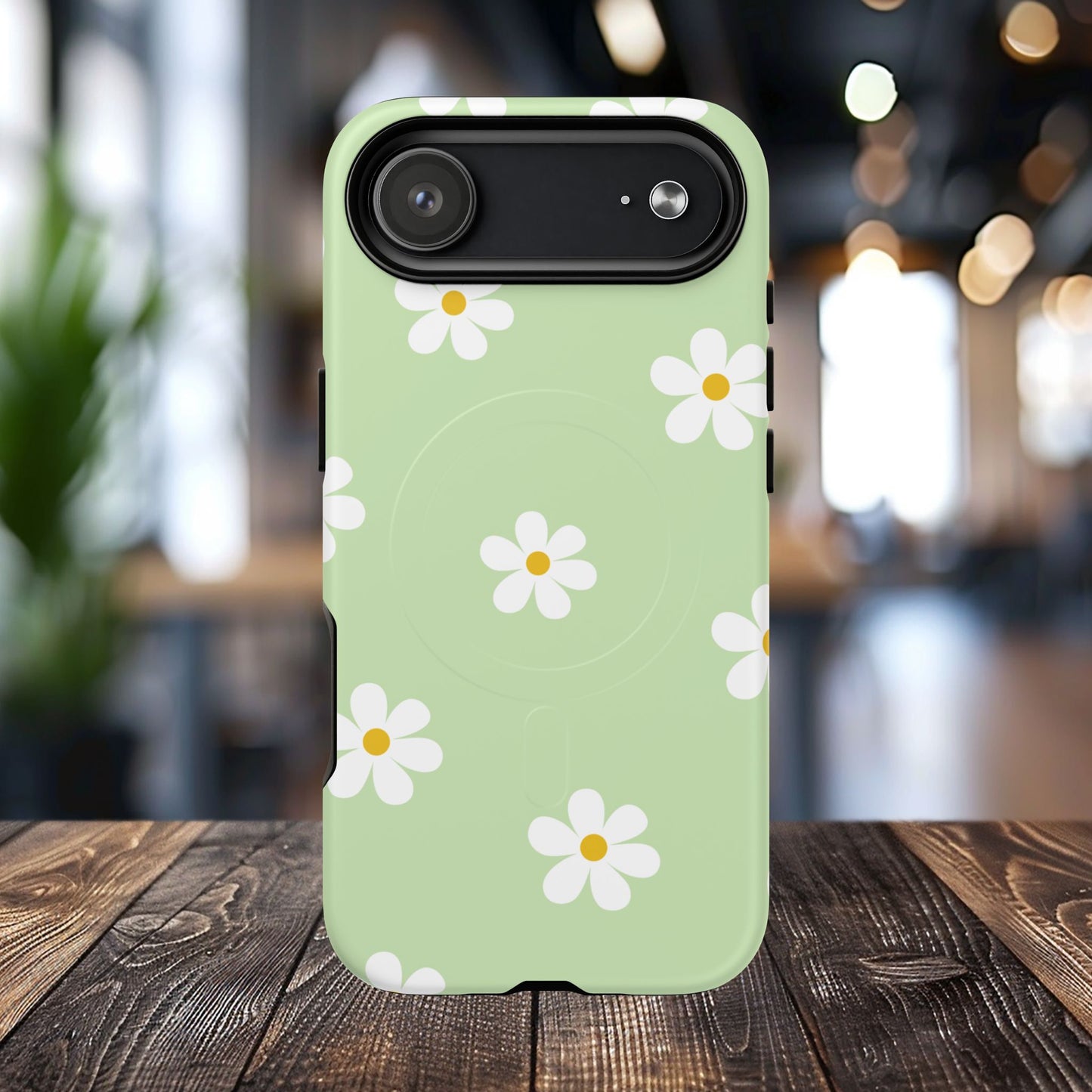 Floral Tough Magnetic Case, Flower iPhone Cover, Cute iPhone Case, Nature Inspired Accessory, Gift for Plant Lovers