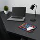Psychedelic Visions Vibrant Abstract Gaming Mouse Pad - Non-Slip Design for Gamers