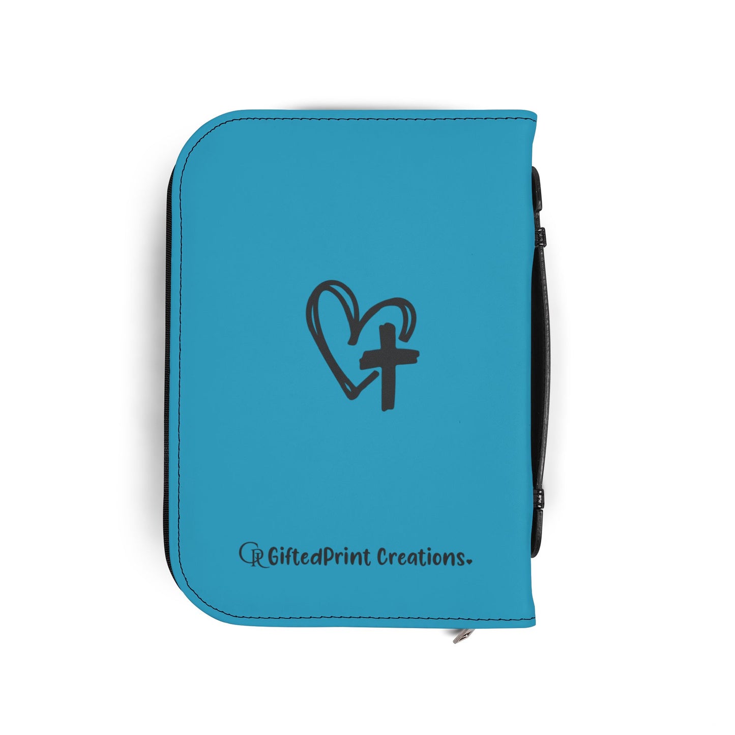 Personalized Floral Cross Bible Cover - Trust in the Lord Design| Baptism | Christening | Anniversary | Birthday Gifts.