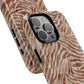 Personalized Zebra Print - Tough MagSafe® Magnetic Cases for Stylish Protection, Gifts for Wildlife Lovers, Trendy Accessories iPhone® 13, 14, iPhone 15, iPhone 16, iPhone 17, Pro, Pro Max, Plus Cases.
