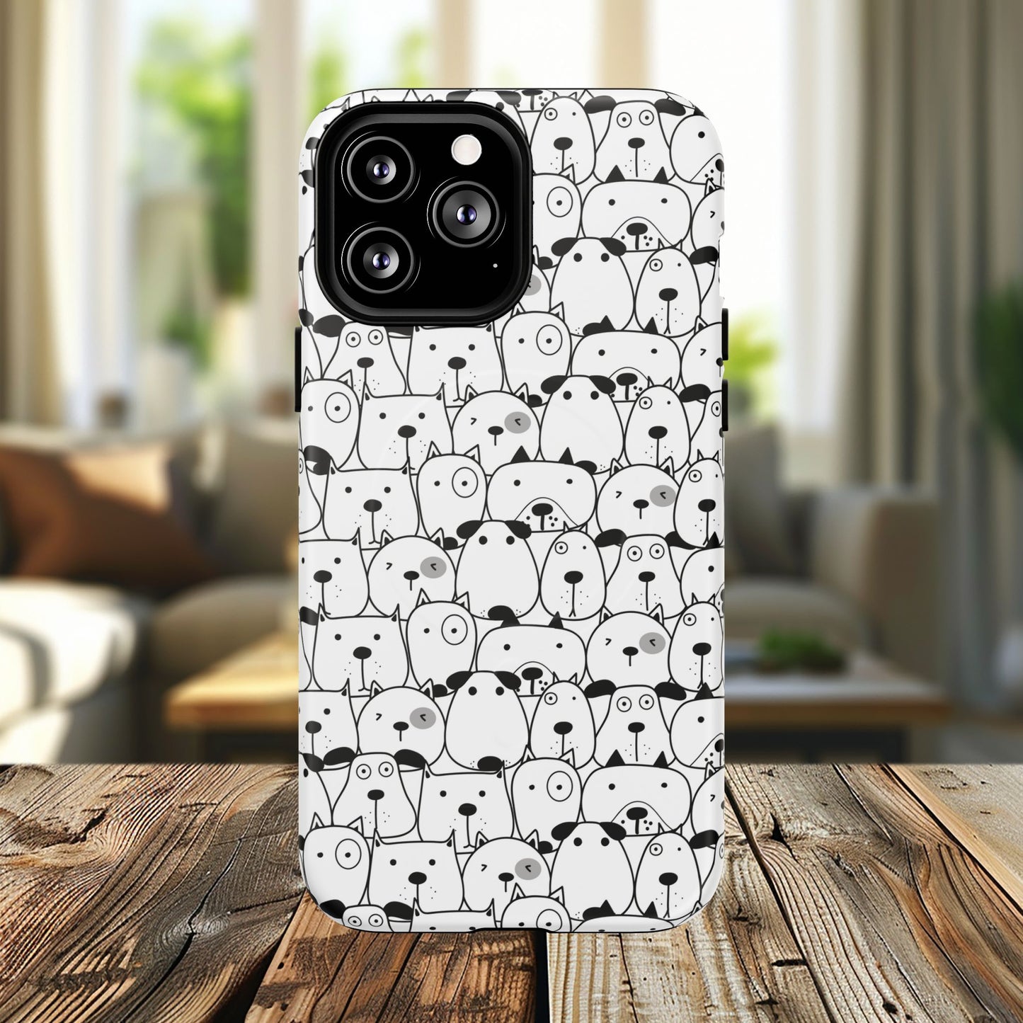 Cute Animal Pattern Phone Case, Tough Magnetic Cases for Pet Lovers, Gifts for Birthday, Holiday, Cute Accessories, Phone Covers