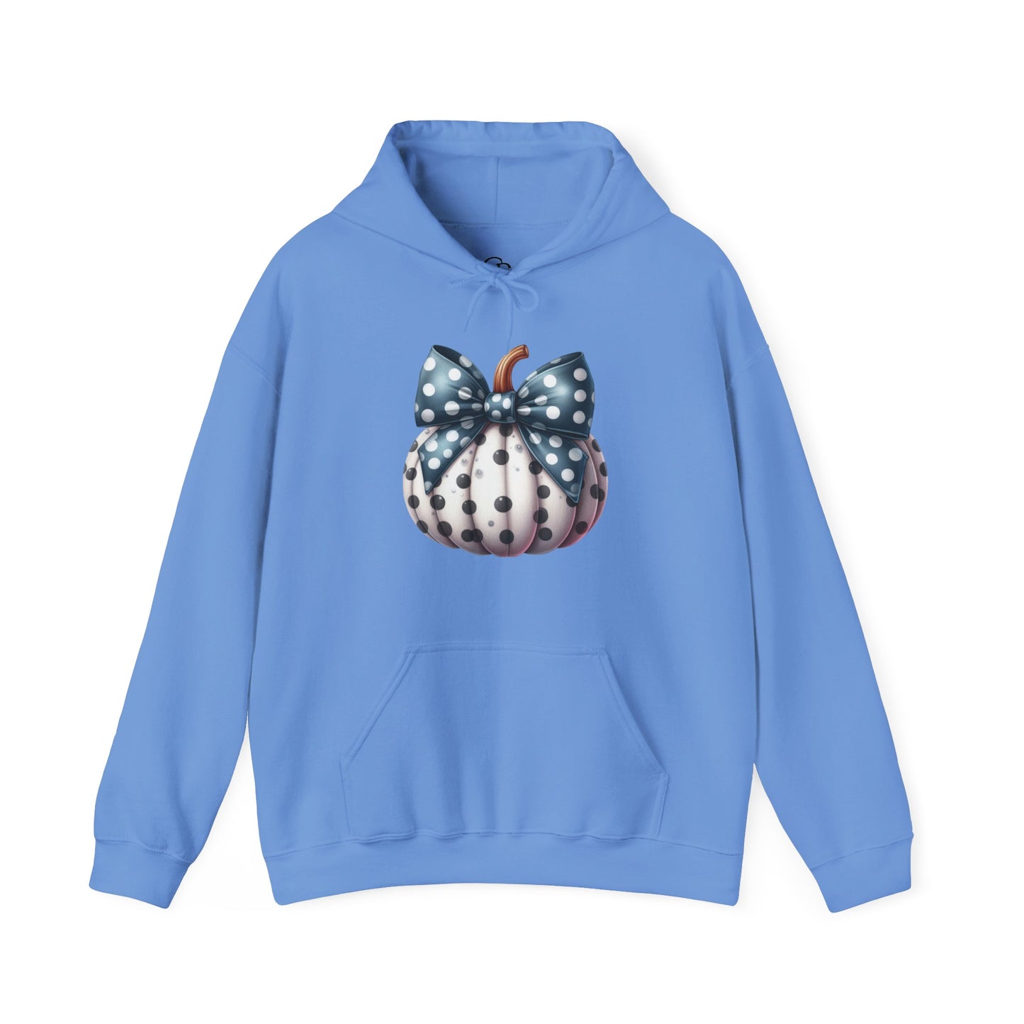 Polka Dot Pumpkin Charm Unisex Heavy Blend™ Hooded Sweatshirt