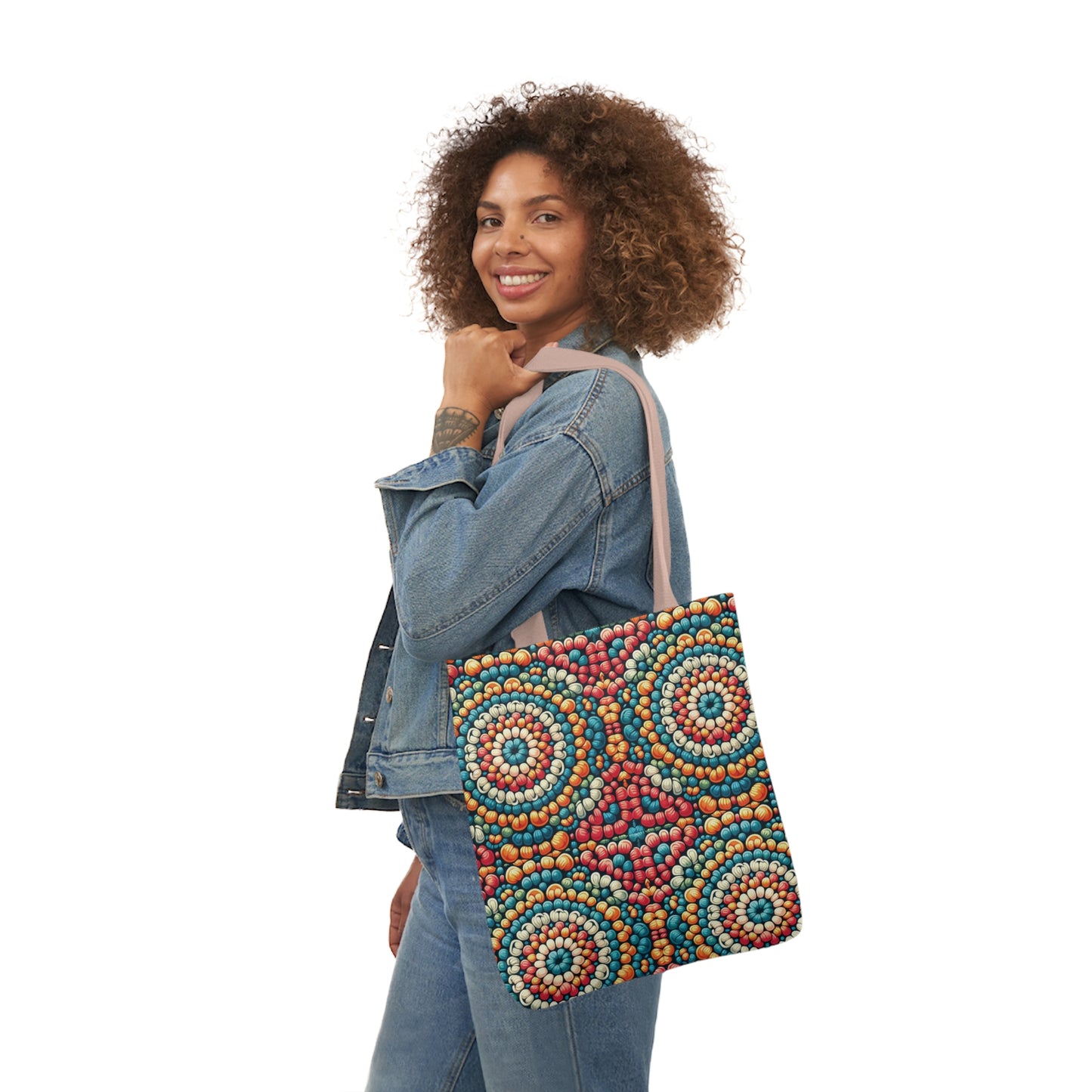 Kaleidoscope Canvas Tote Bag