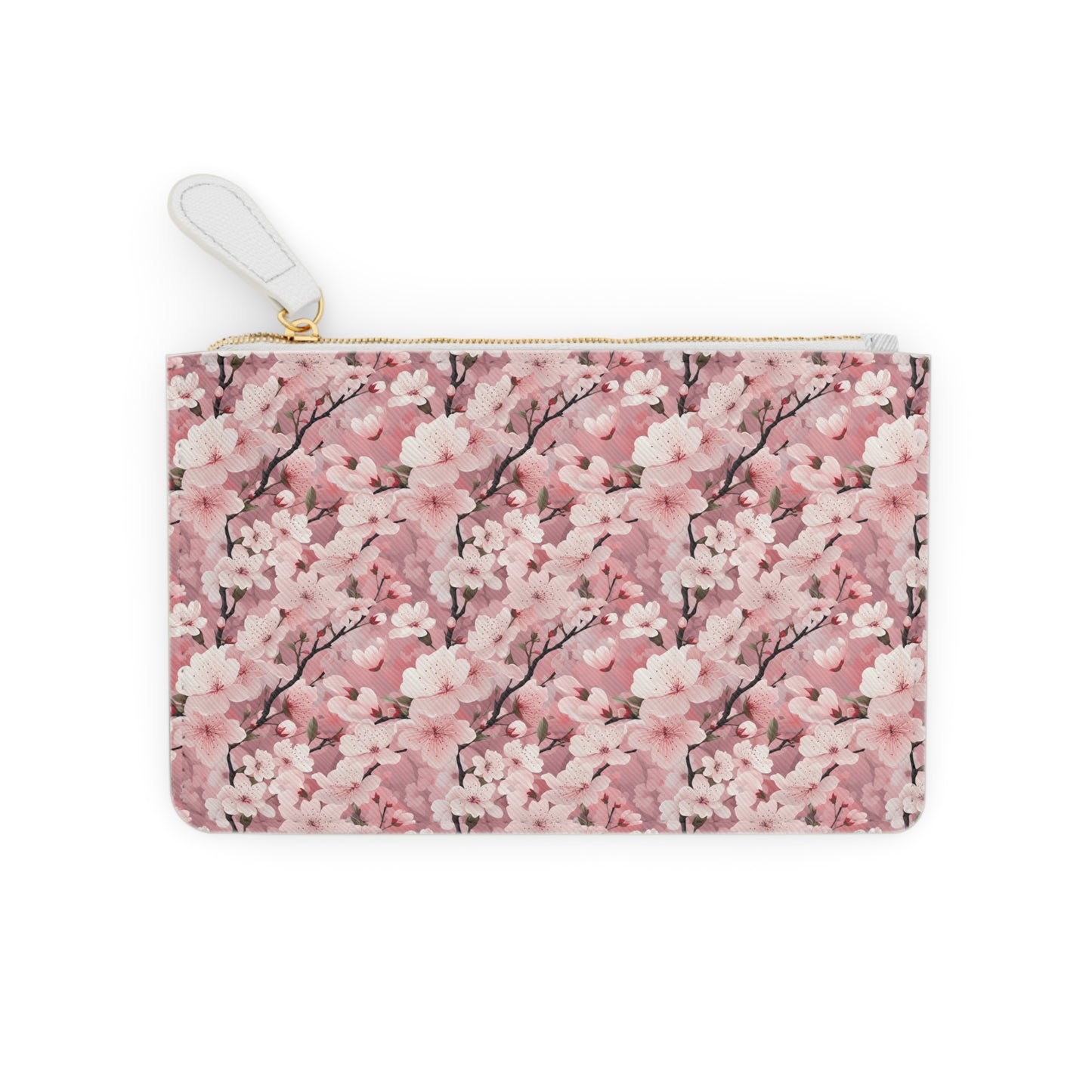 Cherry Blossom Mini Clutch Bag - Elegant Floral Design for Everyday Use