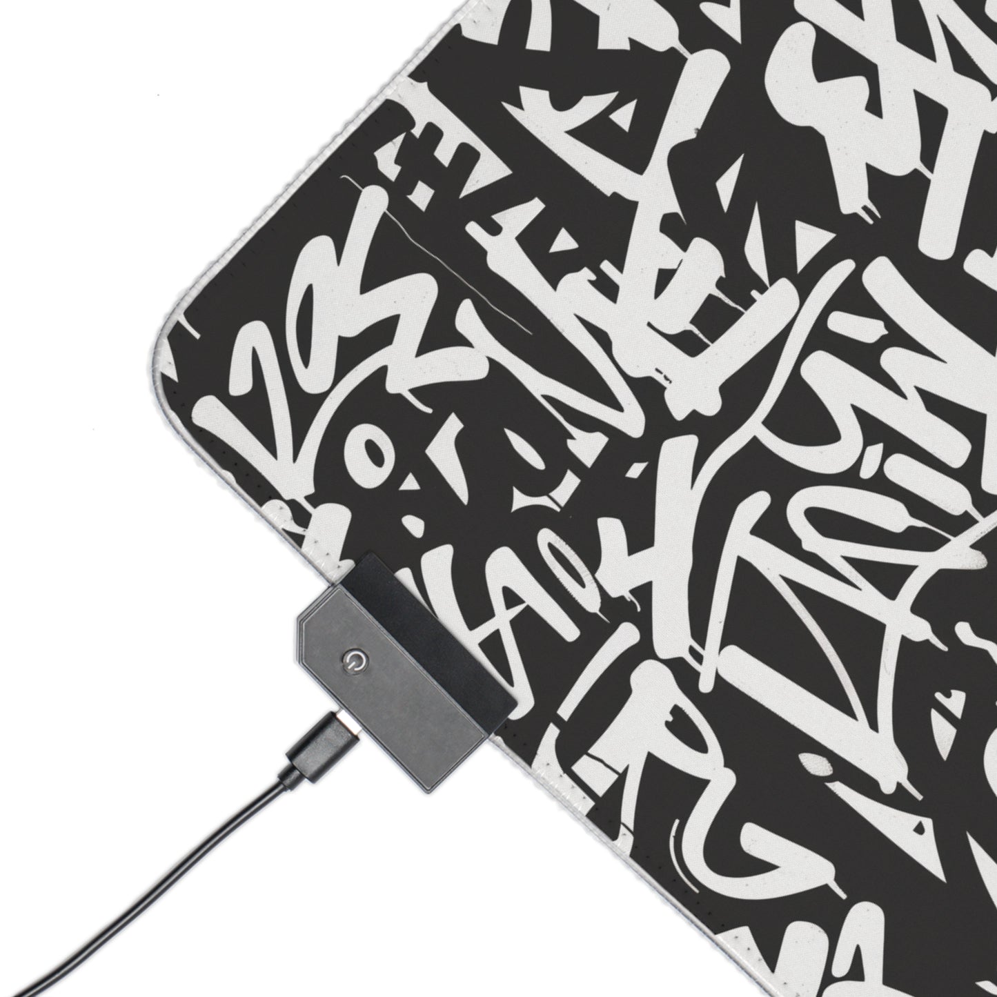 Urban Graffiti LED Gaming Mouse Pad