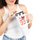 LOVE Coquette  40oz Travel Mug, Coquette Tumbler, Gift for Her.