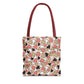Heart Patterned Tote Bag - Cute & Stylish Carryall for Every Occasion