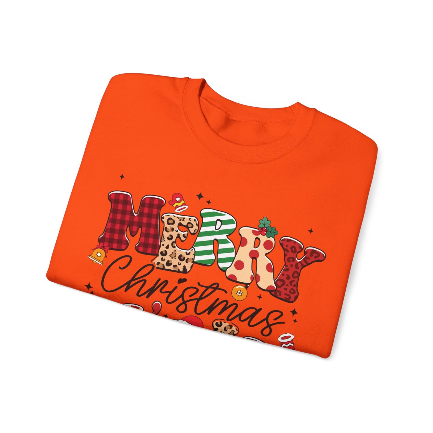 Merry Christmas Unisex Heavy Blend™ Crewneck Sweatshirt
