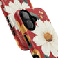Floral Fusion Tough Magnetic Phone Case | Flower Design, Durable Protective Cover, Gift for Her, Spring Style, Unique Phone Accessory.