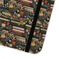Book Stack Floral Flip iPhone and Samsung Phone Case — Vintage Library Wallet Cover.