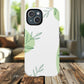 Stylish Tough iPhone Magnetic Cases with Leaf Design, iPhone Protection Cases, Greenery iPhone Covers, Eco-Friendly iPhone Accessories, Gift for Her.