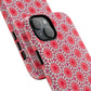 Roseburst Mosaic Vibrant Flower Pattern iPhone Case, Stylish iPhone Cover, Tough Magnetic Case, Floral Gift, Trendy Accessory for Her