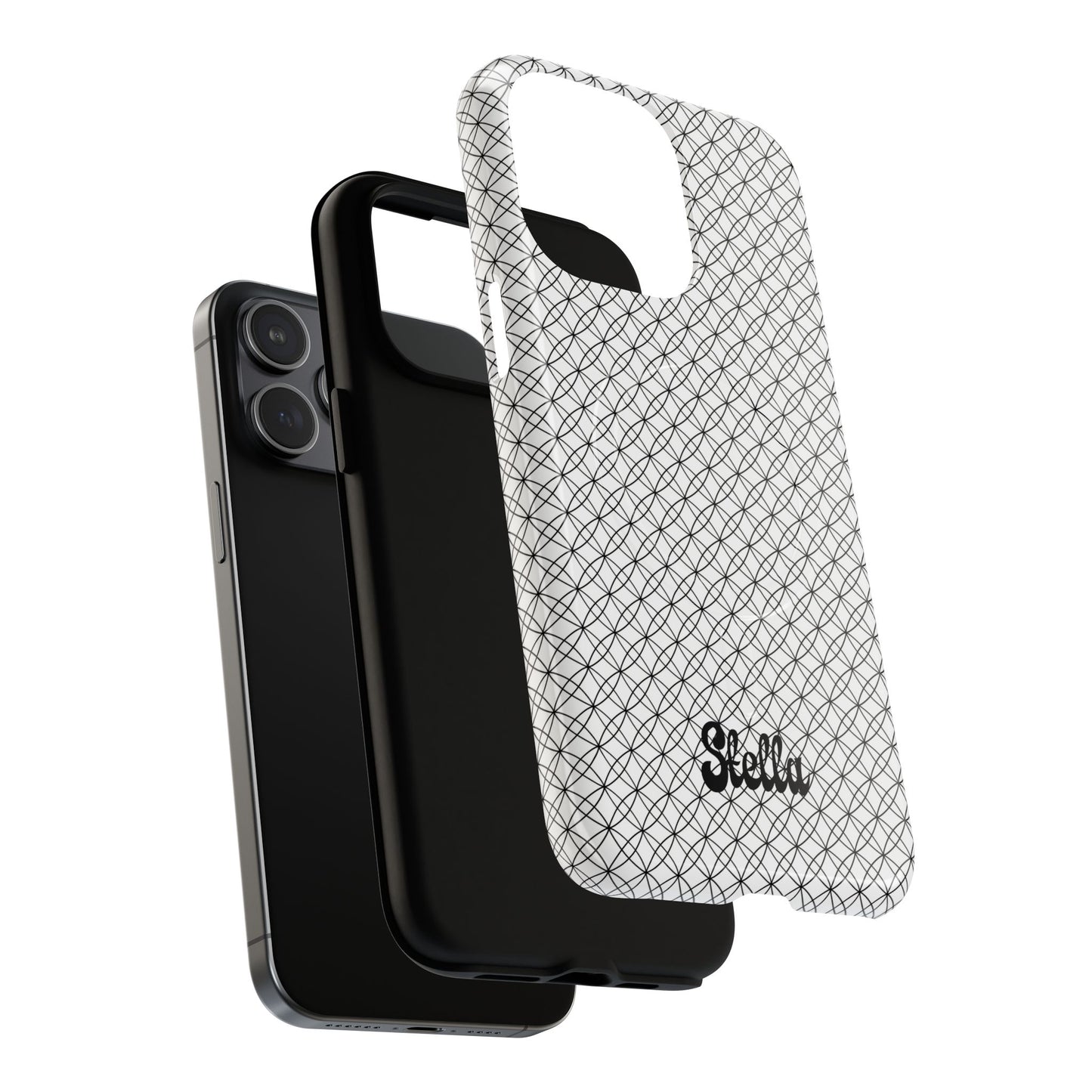 Personalized Geometric Phone Case, Stylish Tough Magnetic Cases, Unique Protection, Trendy Gift for Tech Lovers, Modern Mobile Accessory
