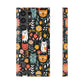 Whimsical Feline Garden iPhone and Samsung Case With Card Holder