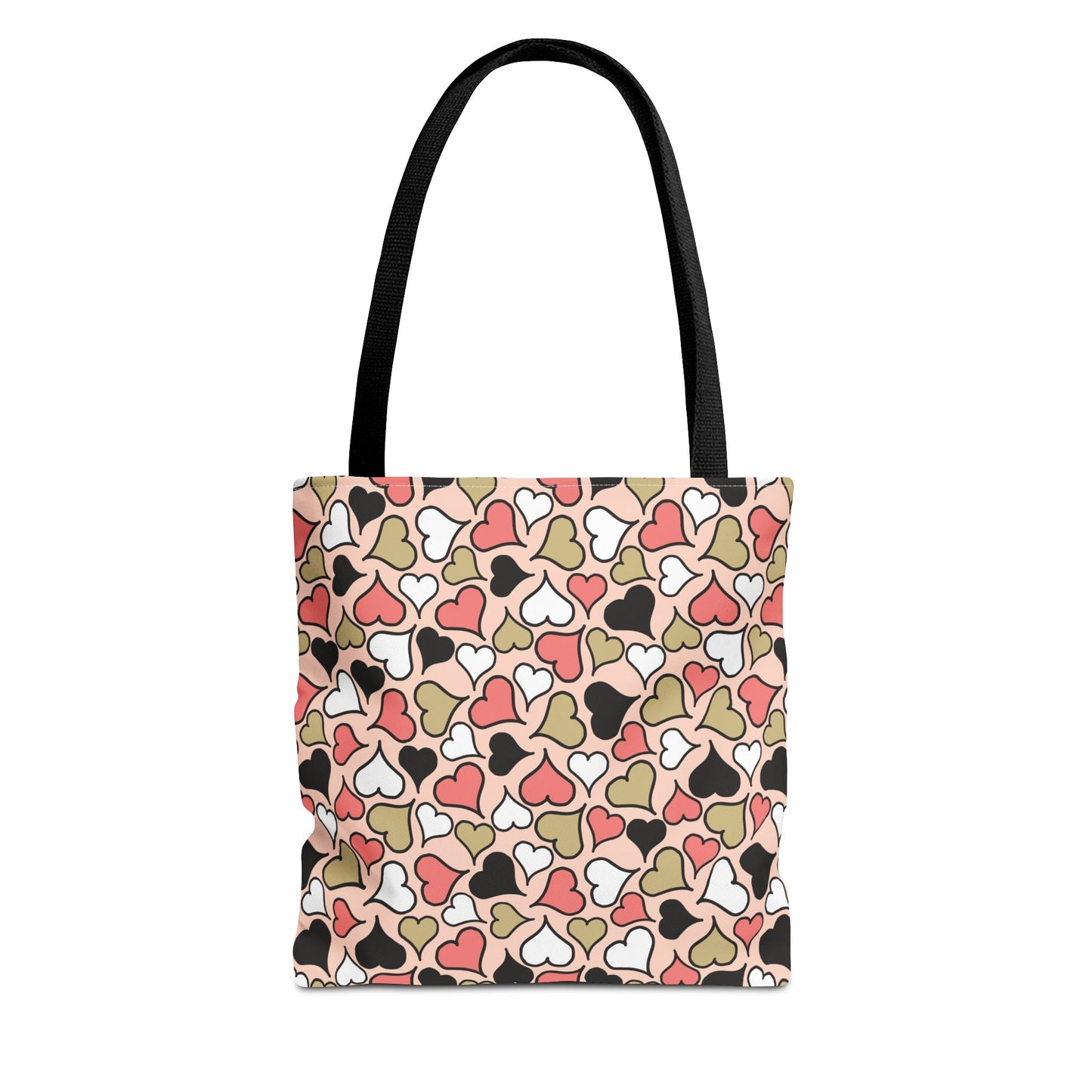 Heart Patterned Tote Bag - Cute & Stylish Carryall for Every Occasion