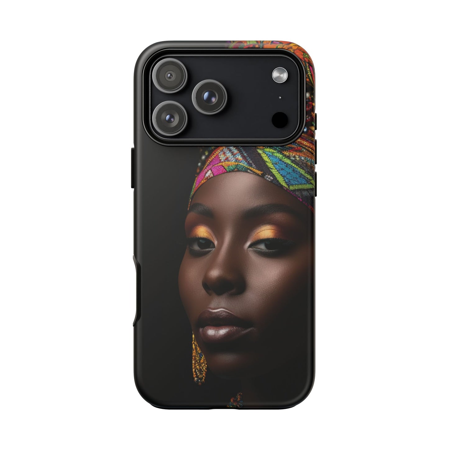 Regal Reflections: African Majesty Tough Google Pixel, iPhone and Samsung Cases.