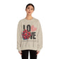 LOVE Always Unisex Heavy Blend™ Crewneck Sweatshirt.