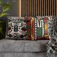 Tribal Harmony Square Poly Canvas Pillowcase