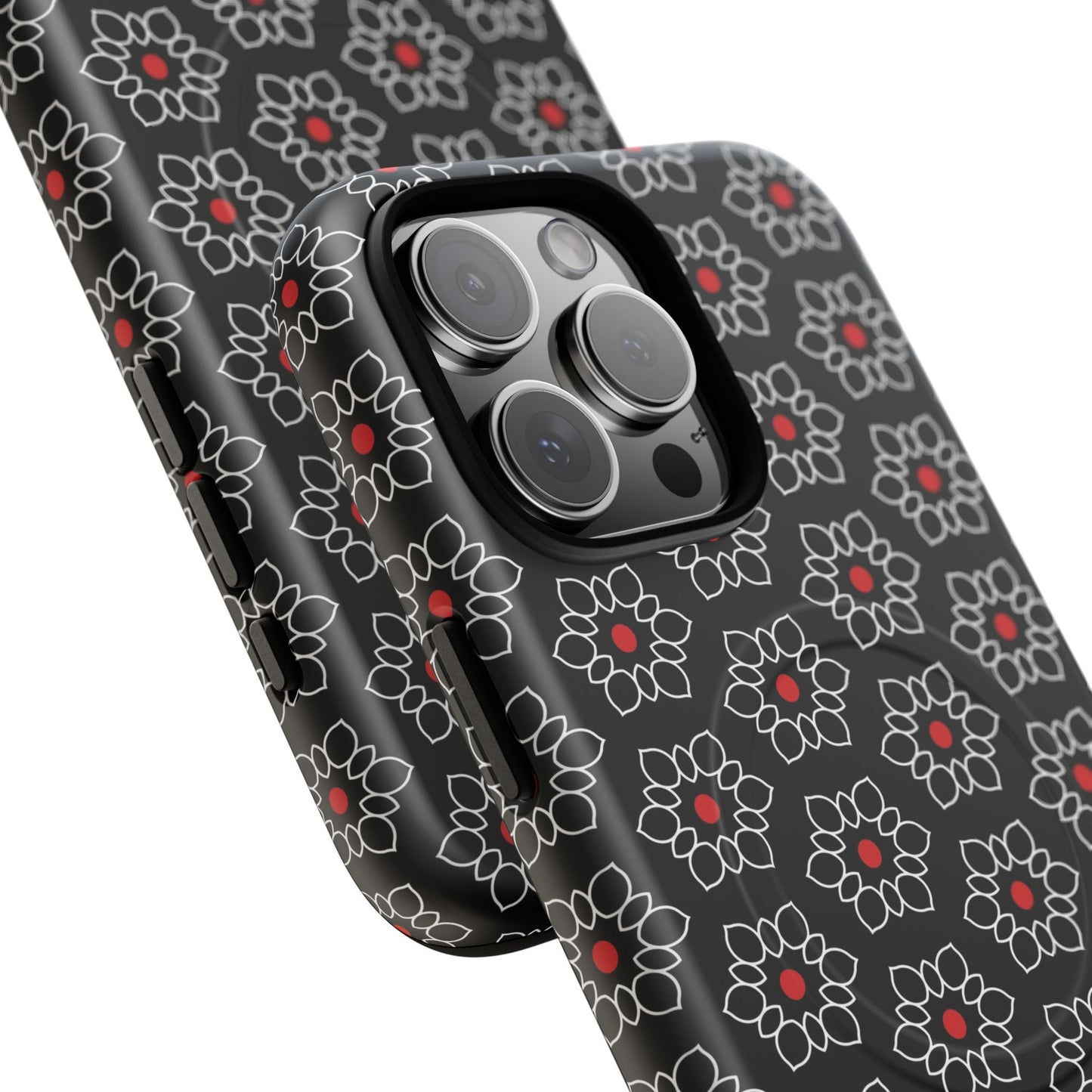 Floral Power Magnetic Tough iPhone Cover | Tough iPhone Cover, Floral Design, Custom iPhone Accessory, Gift for Her, iPhone Case