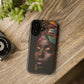 Regal Reflections: African Majesty Tough Google Pixel, iPhone and Samsung Cases.