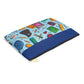 Blue Academic Adventures Accessory Pouch