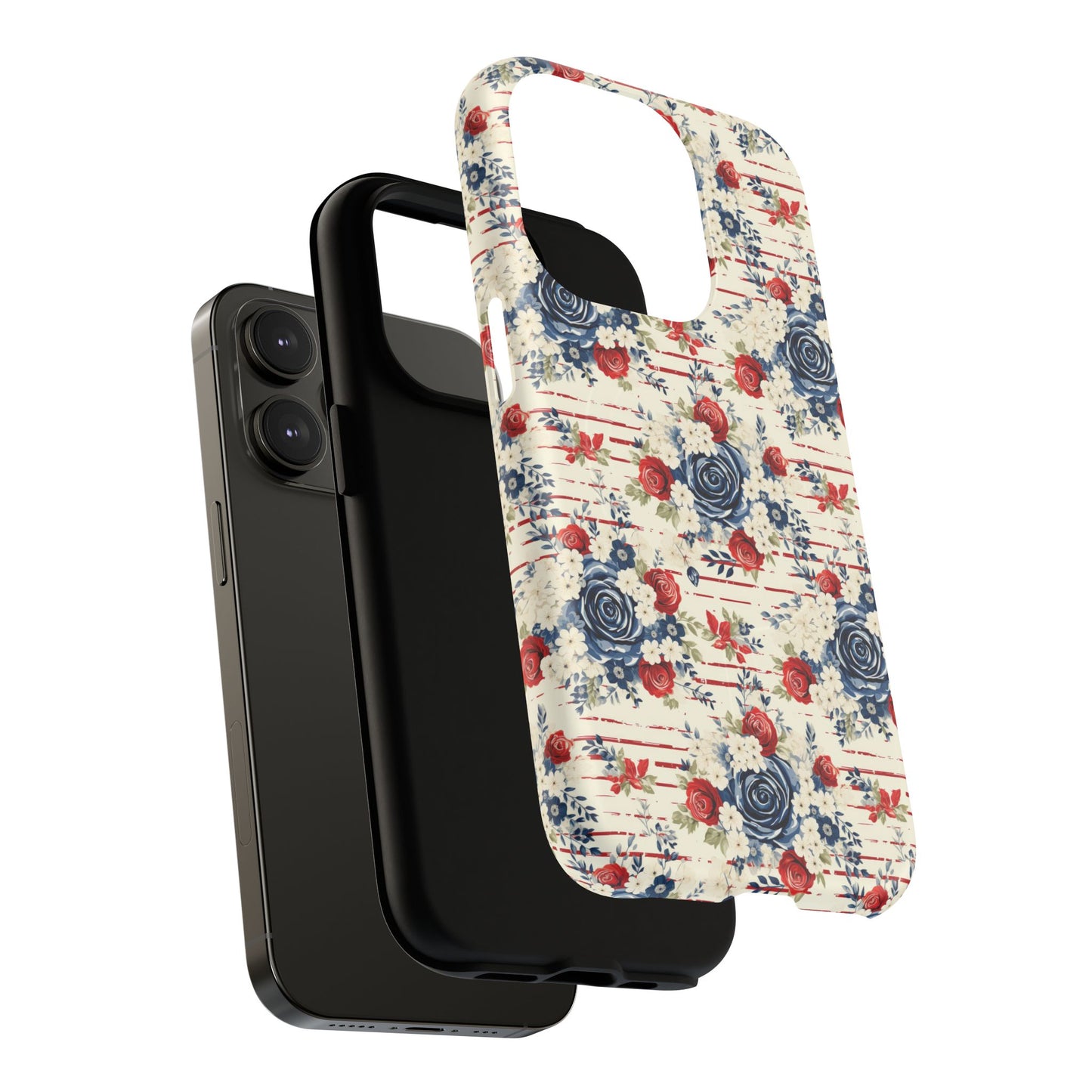 Rose & Glory Tough iPhone Magnetic Case, Vibrant Protective Cover, Stylish Gift for Her, Floral Design, iPhone Accessories, Anniversary Gift