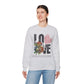 LOVE Always Unisex Heavy Blend™ Crewneck Sweatshirt.