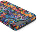 Psychedelic Visions Phone Case with Card Holder - Colorful and Stylish Design for Creatives