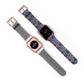 Psychedelic Visions Colorful Artistic Watch Band - Vibrant Design for Unique Style.