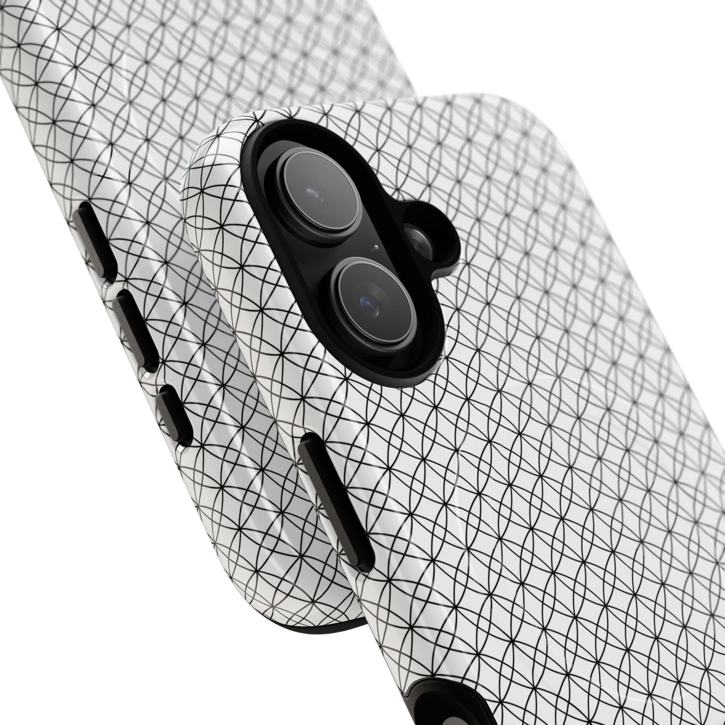 Personalized Geometric Phone Case, Stylish Tough Magnetic Cases, Unique Protection, Trendy Gift for Tech Lovers, Modern Mobile Accessory