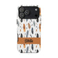 Personalized Whispering Feathers Samsung, Google Pixel and iPhone Case, Custom Name Case.