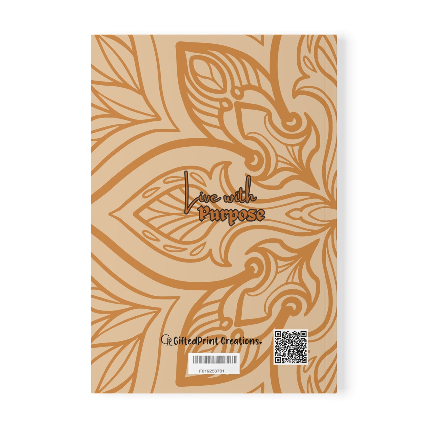 Stylish A5 Notebook: Autumn Vibes, Journaling, Stationery, Gift for Her, Fall Decor, Note-taking, Live with Purpose