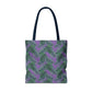 Purple Tropical Bliss Tote Bag