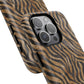 Tough Magnetic iPhone Case with Zebra Print, Stylish Protection for iPhones, Unique iPhone Accessory, Gift for Animal Lovers]