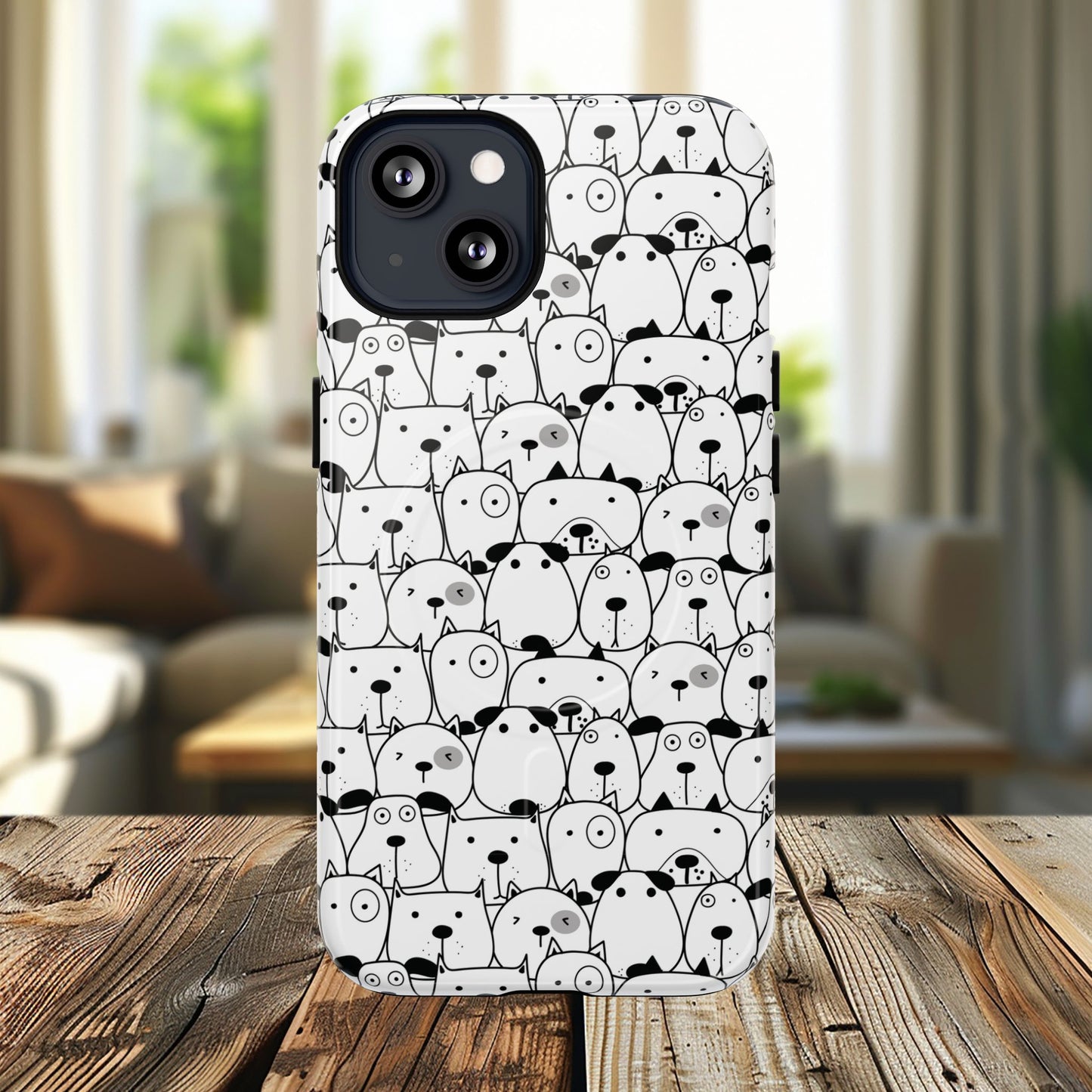 Cute Animal Pattern Phone Case, Tough Magnetic Cases for Pet Lovers, Gifts for Birthday, Holiday, Cute Accessories, Phone Covers