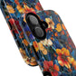 Cathedral Petals Tough Magnetic iPhone Case, Durable, Stylish, Unique Floral Design, Gifts for Her, Birthday, Everyday Use, Stained Glass iPhone Case.