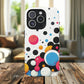 Vibrant Bubble Bloom Galaxy Magnetic iPhone Cases, Artistic Protection for Your Device, Gift for Tech Lovers, Colorful Designs, Unique iPhone Accessories