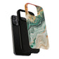 Stylish Tough Acrylic Magnetic iPhone Cases for Everyday Protection, Marble Design, Unique Gifts for Tech Lovers, Holiday Essentials