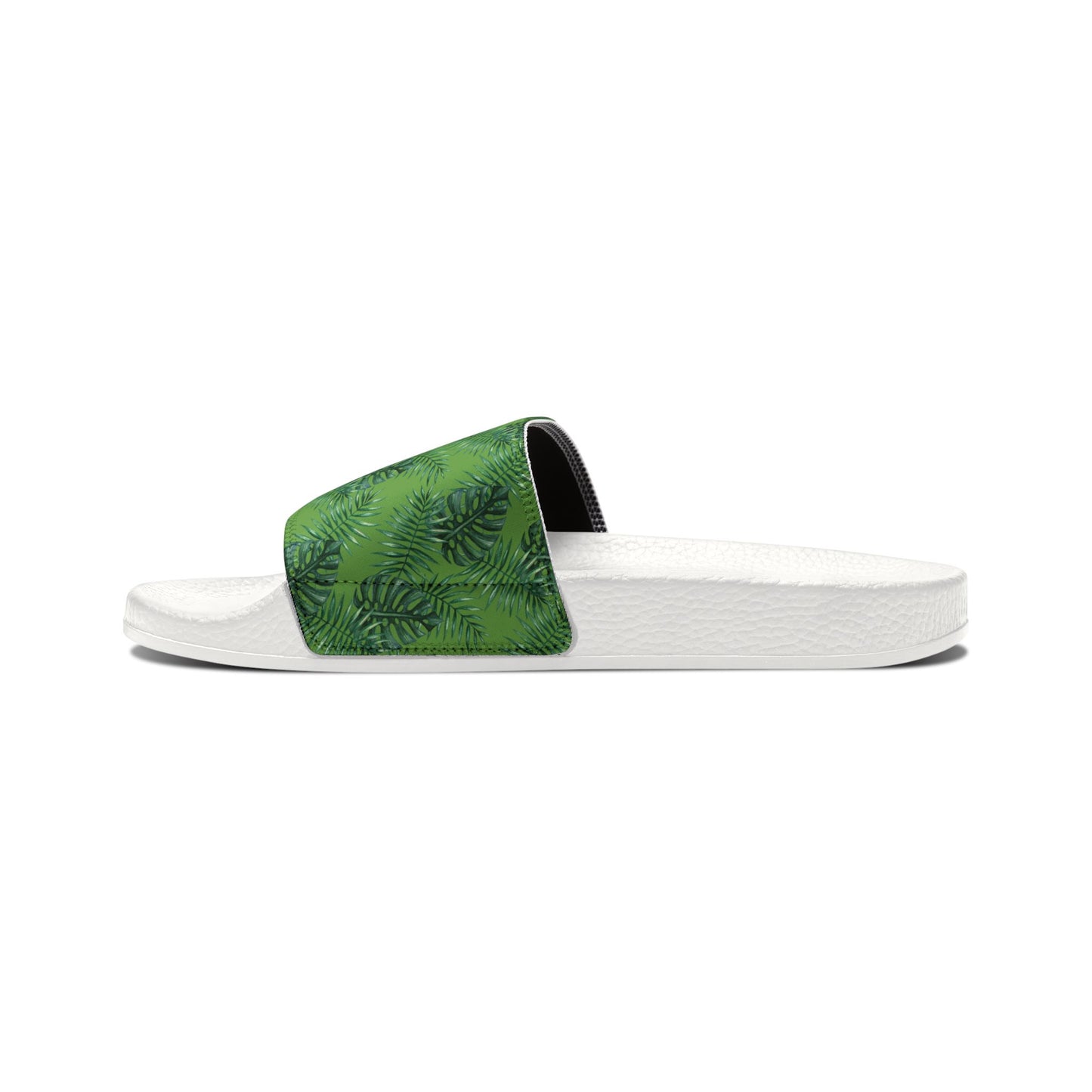 Tropical Bliss Green Youth Removable-Strap Sandals