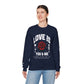 You and Me Unisex Heavy Gildan Blend™ Crewneck Sweatshirt.