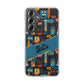 Phone Case — Colorful Abstract Faces Clear Impact-Resistant Case