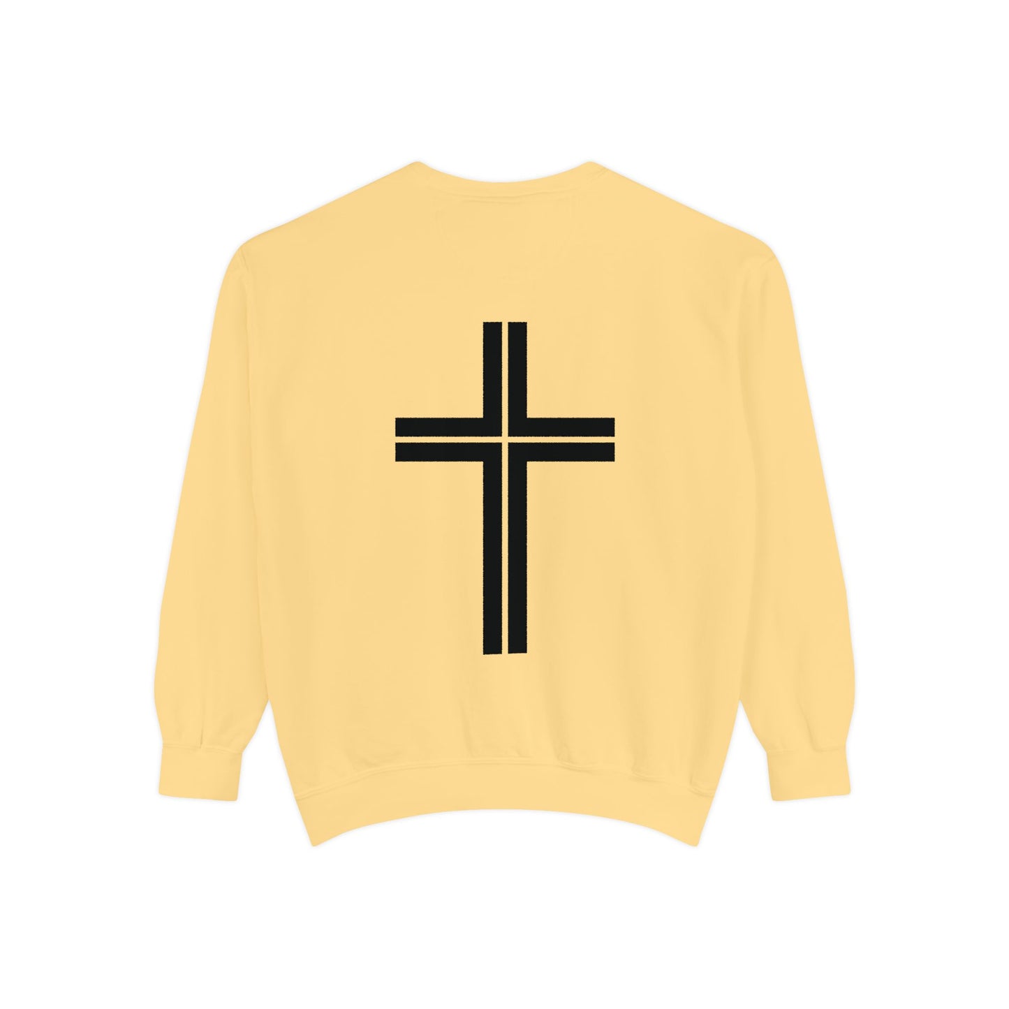 JESUS Unisex Comfort Colors Garment-Dyed Sweatshirt