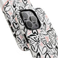 Heart Scribbles Tough Magnetic MagSafe®Case - Cute, Stylish, Gifts for Her, Love, Valentine's Day,  iPhone® 13, 14, 15, 16, 17, Pro, Pro Max, Plus Cases.