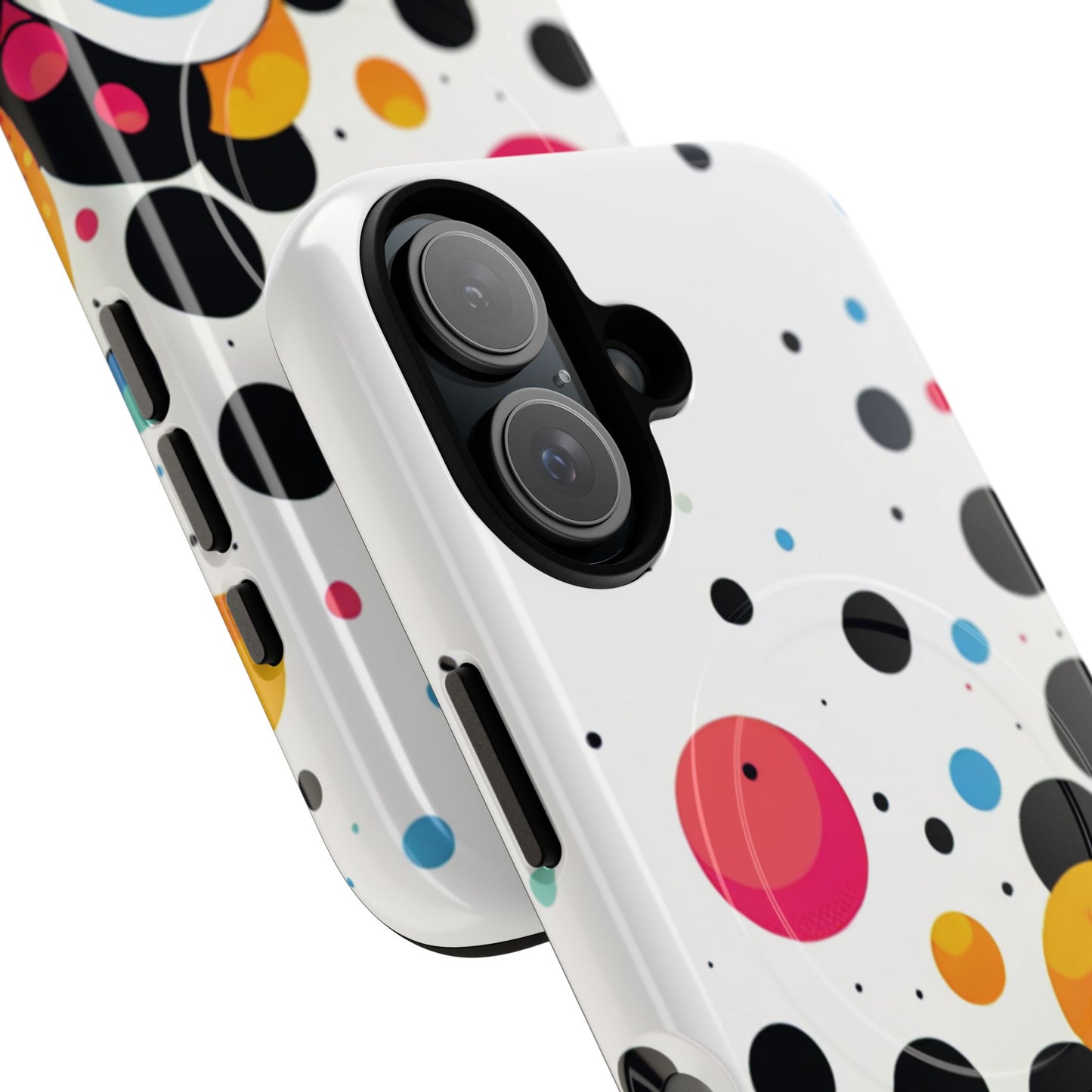 Vibrant Bubble Bloom Galaxy Magnetic iPhone Cases, Artistic Protection for Your Device, Gift for Tech Lovers, Colorful Designs, Unique iPhone Accessories