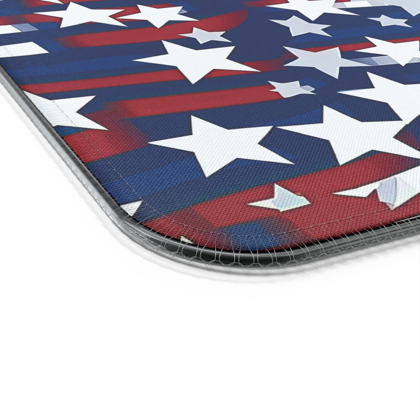 Patriotic Waves LED Gaming Mouse Pad, Wireless Charging