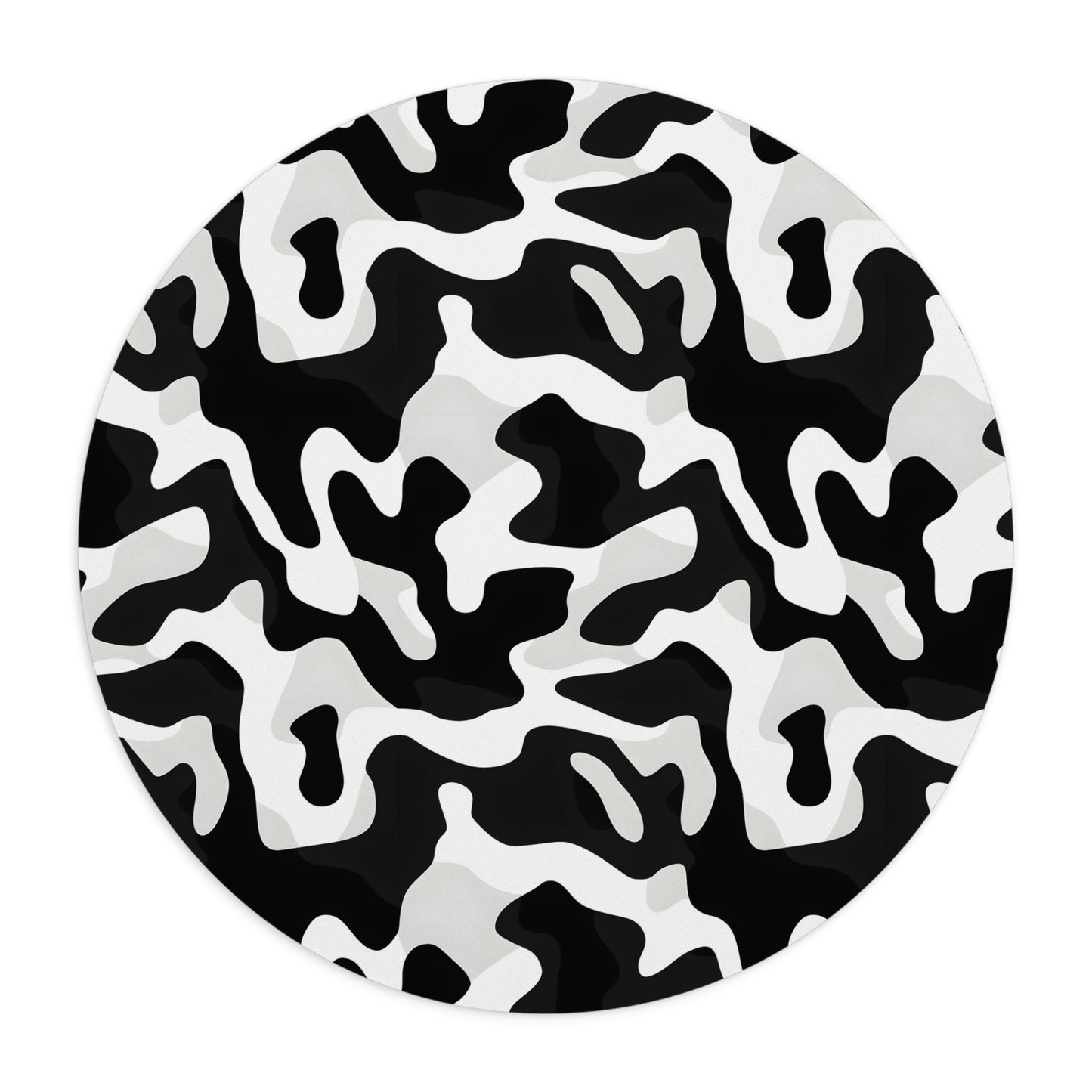 Urban Camo Abstract Mouse Pad - Stylish Desk Accessory for Home Office